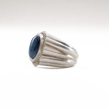 Cargar imagen en el visor de la galería, Anillo Intaglio2 Ojo de Halcón plata 950