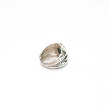 Cargar imagen en el visor de la galería, Anillo Intaglio Verde Peruano, plata 950