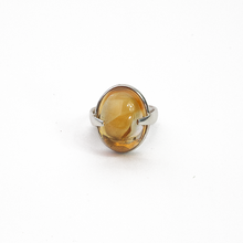 Cargar imagen en el visor de la galería, Anillo Citrino, plata 950