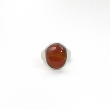 Cargar imagen en el visor de la galería, Anillo Sello Cornalina, plata 950