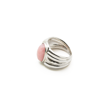 Cargar imagen en el visor de la galería, Anillo Intaglio Ópalo Cabujòn plata 950