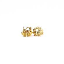 Cargar imagen en el visor de la galería, Arete erizo de Mar, Oro 14 k