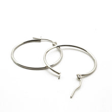 Cargar imagen en el visor de la galería, Arracada Sencilla plata 950