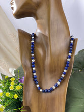 Cargar imagen en el visor de la galería, Collar Lapislázuli plata 950