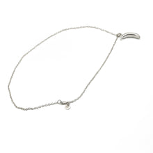 Cargar imagen en el visor de la galería, Cadena Dije Plátano plata 950