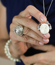 Cargar imagen en el visor de la galería, Anillo Cúpula Panteón plata 950