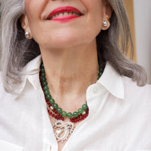 Cargar imagen en el visor de la galería, Collar Ágata Liso plata 950