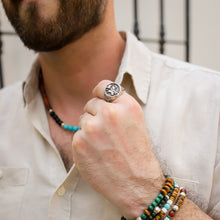 Cargar imagen en el visor de la galería, Anillo San Jorge plata 950