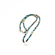 Cargar imagen en el visor de la galería, Collar Turquesa Janus plata 950