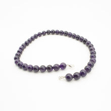Cargar imagen en el visor de la galería, Collar Amatista plata 950