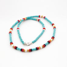 Cargar imagen en el visor de la galería, Collar Turquesa plata 950