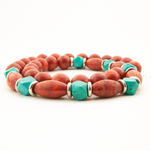 Cargar imagen en el visor de la galería, Collar Coral Esponja plata 950