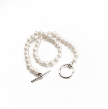 Cargar imagen en el visor de la galería, Collar Perla Broche SS, plata 950