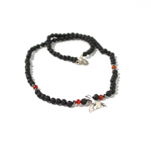 Cargar imagen en el visor de la galería, Collar Cola de Ballena Volcanica plata 950