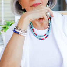 Cargar imagen en el visor de la galería, Pulsera Perla Lapislázuli plata 950