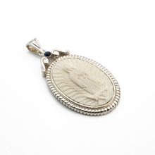 Cargar imagen en el visor de la galería, Dije Virgen Guadalupe Hueso grande. plata 950
