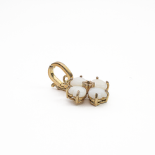 Cargar imagen en el visor de la galería, Dije Trébol Ópalo, oro 14k