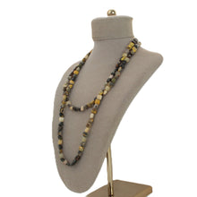 Cargar imagen en el visor de la galería, Collar Jade con Cuarzo Ahumado plata 950