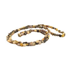 Cargar imagen en el visor de la galería, Collar Jade con Cuarzo Ahumado plata 950