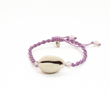 Cargar imagen en el visor de la galería, Pulsera Tejida Shell, plata 950