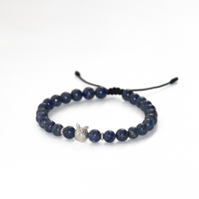 Cargar imagen en el visor de la galería, Pulsera Buho Lapislázuli plata 950
