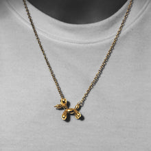 Cargar imagen en el visor de la galería, Cadena Dije Perrito Globo plata 950