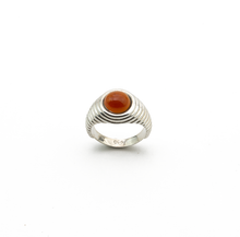 Cargar imagen en el visor de la galería, Anillo Micheline Ambar plata 950