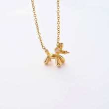 Cargar imagen en el visor de la galería, Cadena Dije Perrito Globo plata 950