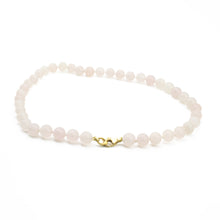 Cargar imagen en el visor de la galería, Collar Cuarzo Rosa plata 950