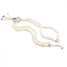 Cargar imagen en el visor de la galería, Collar Perla Dije Baker Lapislázuli plata 950