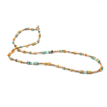 Cargar imagen en el visor de la galería, Collar Jasper Turquesa plata 950