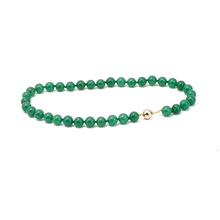 Cargar imagen en el visor de la galería, Collar Ágata Liso plata 950