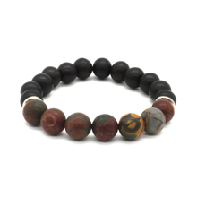 Cargar imagen en el visor de la galería, Pulsera Jasper Evano Plata 950