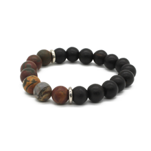 Cargar imagen en el visor de la galería, Pulsera Jasper Evano Plata 950