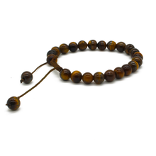 Cargar imagen en el visor de la galería, Pulsera Ojo de Tigre plata 950