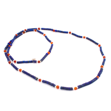 Cargar imagen en el visor de la galería, Collar Lapislázuli Cornalina