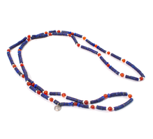 Cargar imagen en el visor de la galería, Collar Lapislázuli Cornalina