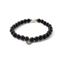 Cargar imagen en el visor de la galería, Pulsera Ónix plata 950
