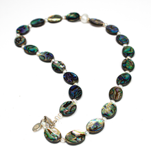 Cargar imagen en el visor de la galería, Collar Abulon plata 950