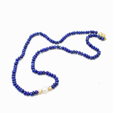 Cargar imagen en el visor de la galería, Collar Lapislázuli plata 950
