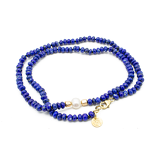 Cargar imagen en el visor de la galería, Collar Lapislázuli plata 950