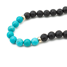 Cargar imagen en el visor de la galería, Collar Turquesa plata 950