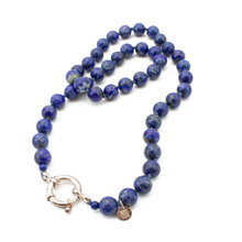 Cargar imagen en el visor de la galería, Collar Lapislázuli plata 950