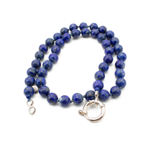Cargar imagen en el visor de la galería, Collar Lapislázuli plata 950