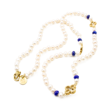 Cargar imagen en el visor de la galería, Collar Perla Trébol plata 950