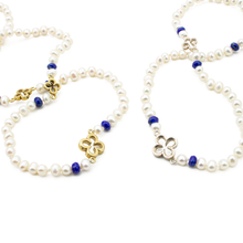 Cargar imagen en el visor de la galería, Collar Perla Trébol plata 950