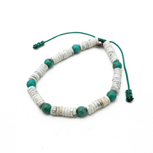 Cargar imagen en el visor de la galería, Pulsera Luna y Turquesa plata 950