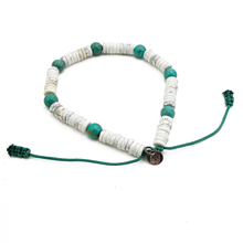 Cargar imagen en el visor de la galería, Pulsera Luna y Turquesa plata 950