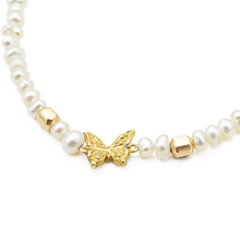 Cargar imagen en el visor de la galería, Pulsera Mariposa Perla plata 950