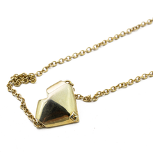 Cargar imagen en el visor de la galería, Cadena Dije Corazón de Papel plata 950